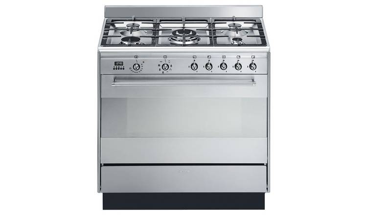 Smeg 90cm Stainless Steel Range Cooker (British brand)