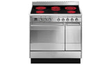 Smeg double oven electric range cooker 90cm (British brand)