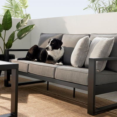 Agio Turin 4-delt dyp sittegruppe terrasse sofa