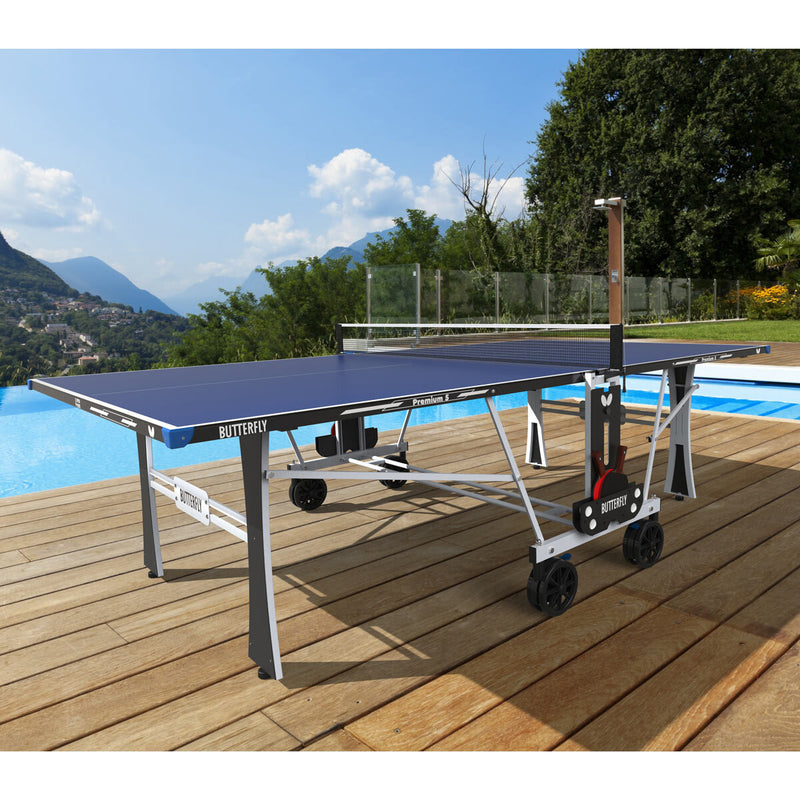 Butterfly Premium 5 Outdoor Table Tennis Table 80kg - British product