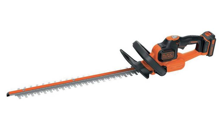 Black Decker cordless hedge trimmer 18V 45cm - British product