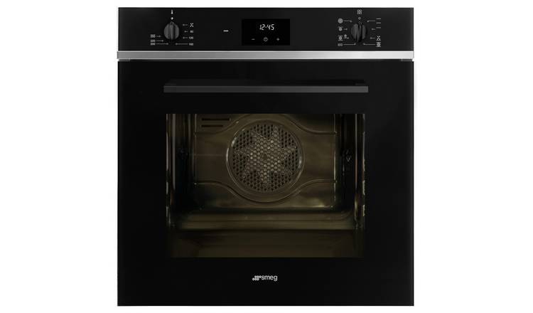 Smeg black built-in single electric oven 60cm (British brand)