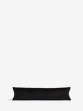 Black No Riff Raff cut velvet draught excluder 88cm - British product