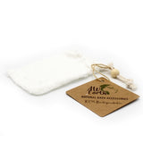 Bamboo Soap Bag with Drawstring - British product