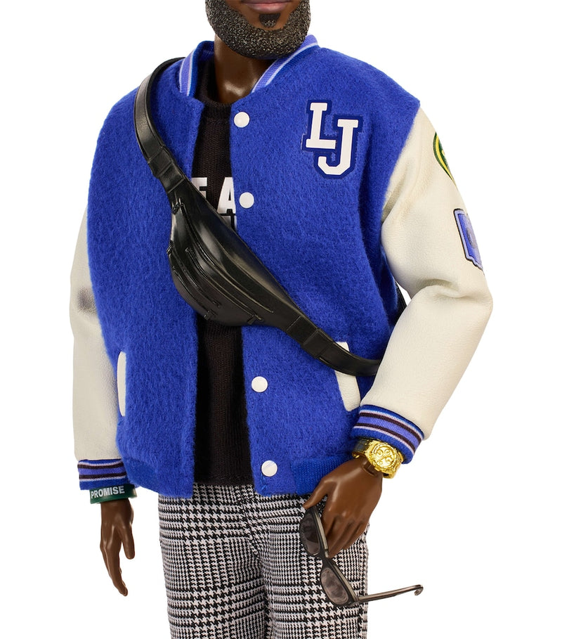 Barbie LeBron James Collectible Ken Doll with Bomber Jacket - British product