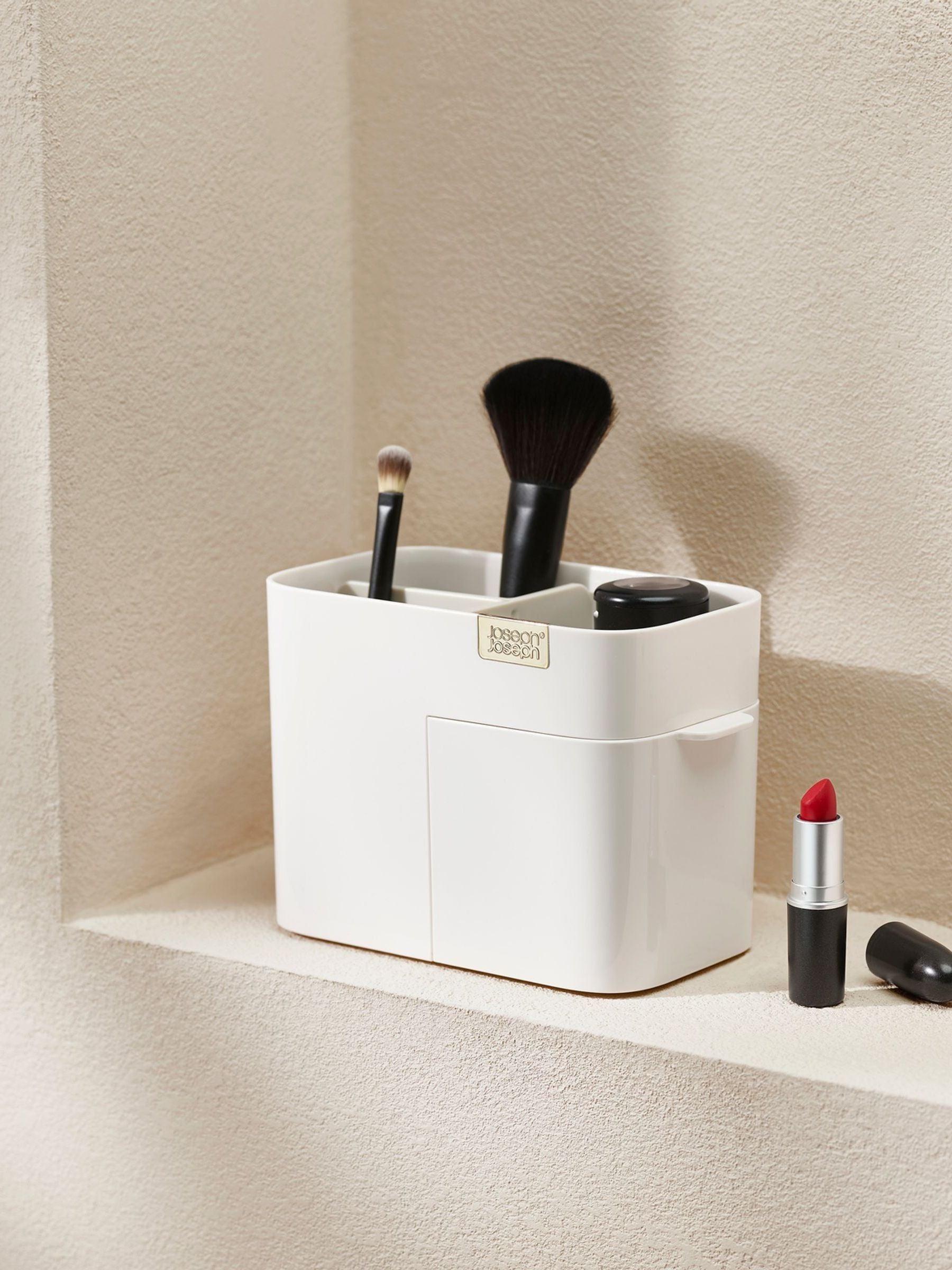 Joseph Joseph Natural Viva Compact Cosmetic Organiser With Drawer