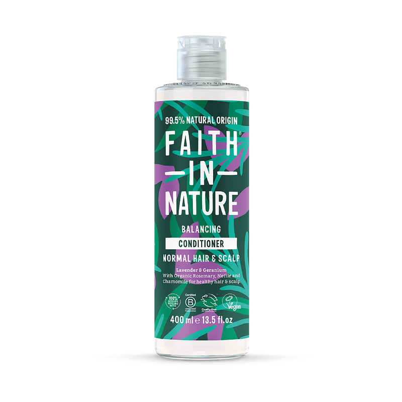 Faith in Nature Lavender Geranium Conditioner - 500ml Aluminium