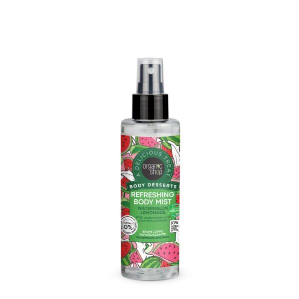 Organic Shop body mist watermelon lemonade 200ml, imported from the UK