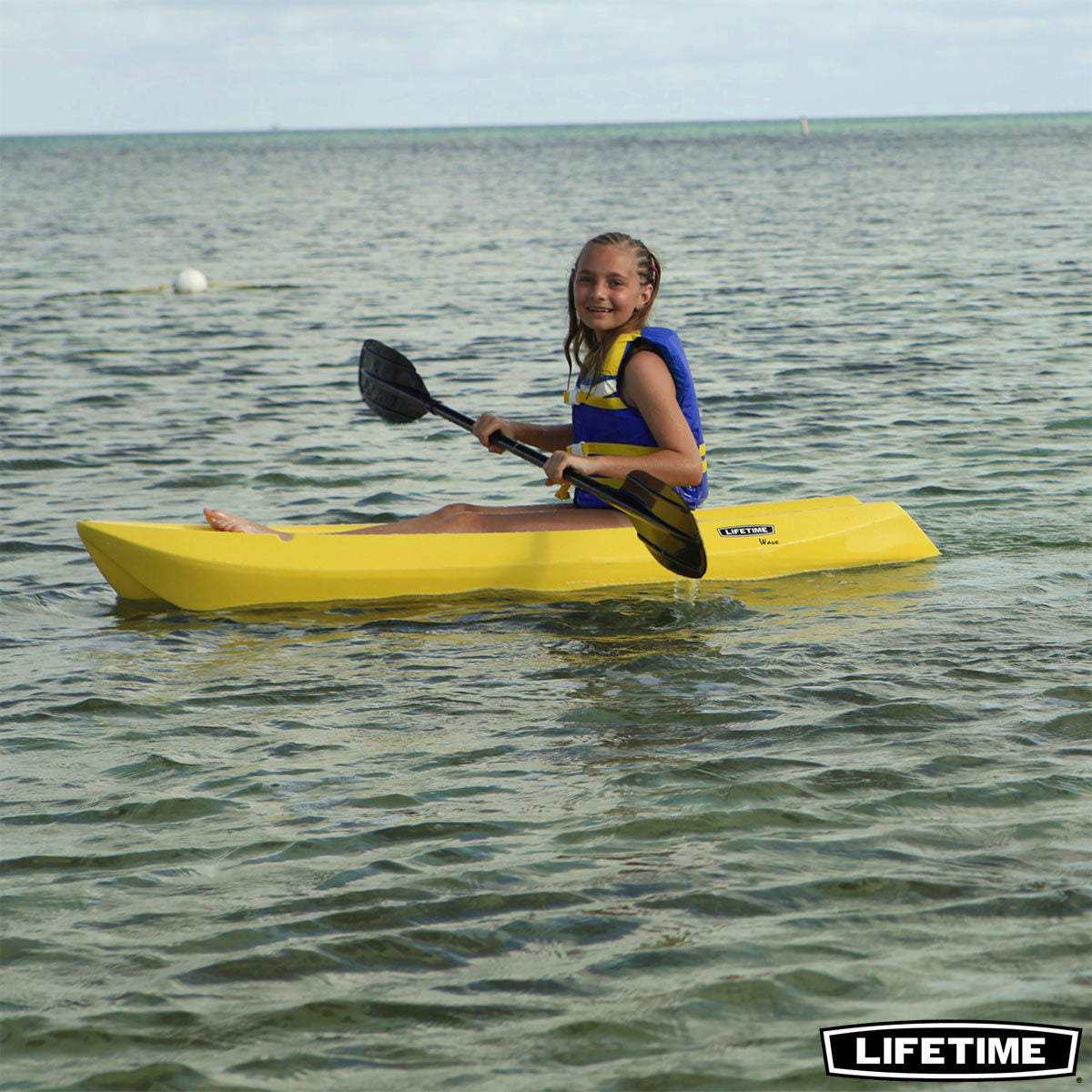 Lifetime Wave 6ft Sit On Youth Kayak with paddle, UK version