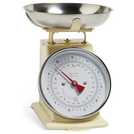 Habitat Stainless Steel Mechanical Kitchen Scale - Cream