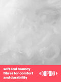 Silentnight Medium Squishy Velvet Touch Pillow (British brand)