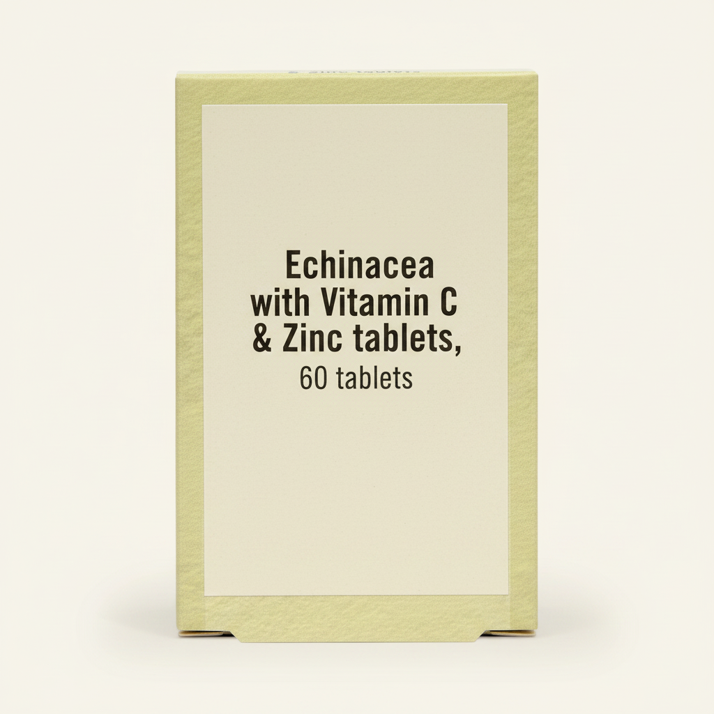 Holland & Barrett Echinacea Vitamin C Zinc Tablets 60 - British product