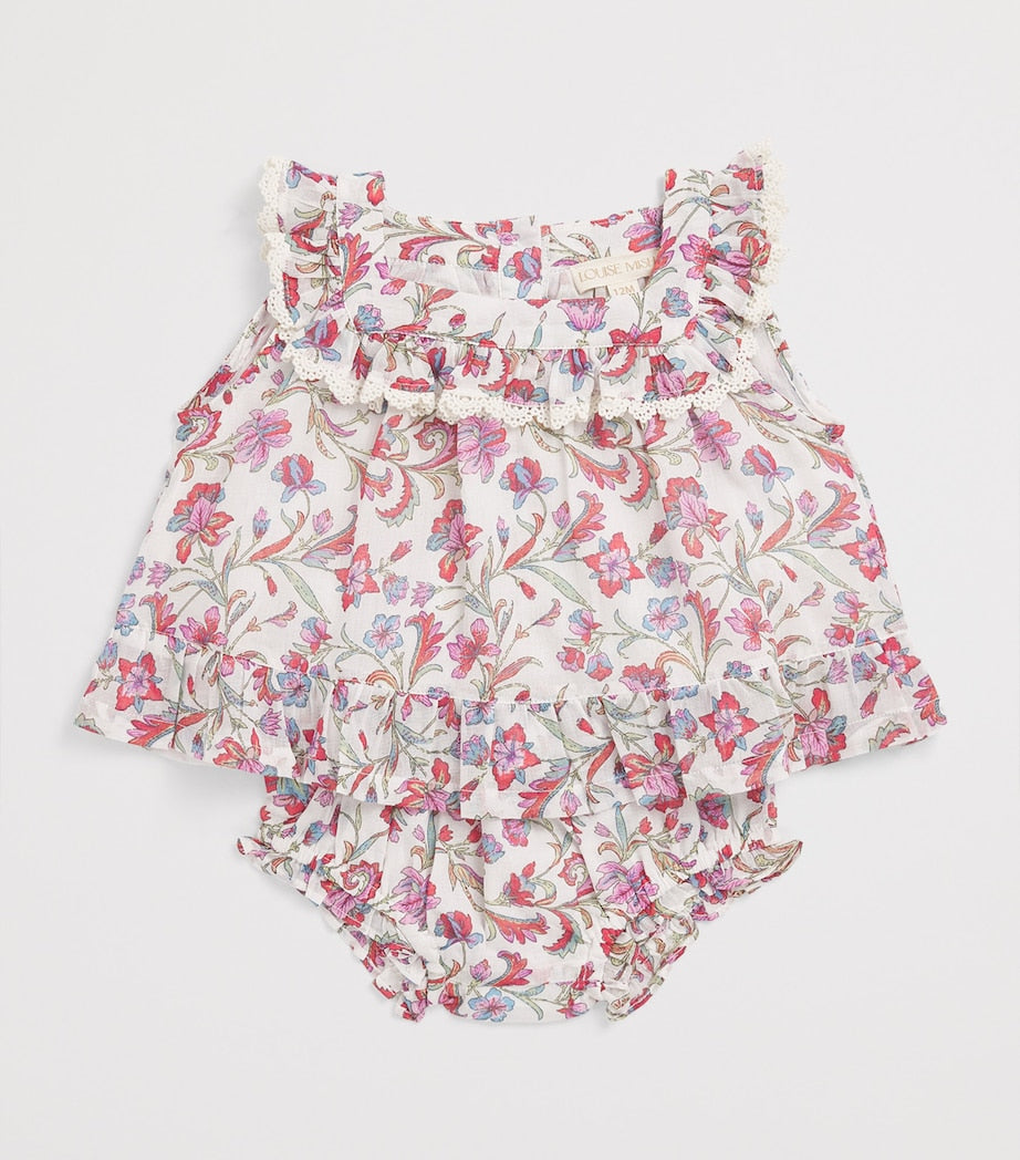 Louise Misha Floral Inessa baby top 6-24 months, UK version