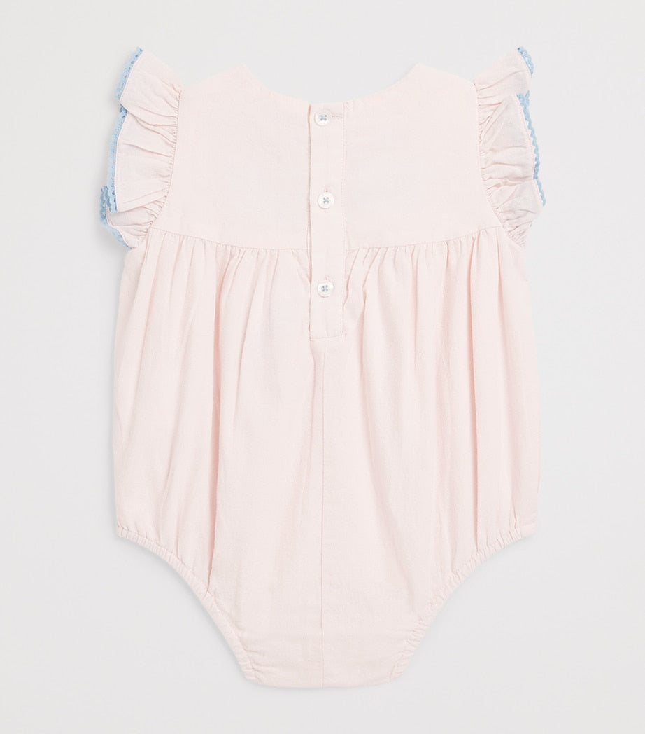 Louise Misha embroidered Nusha baby bodysuit 3-24 months, UK version