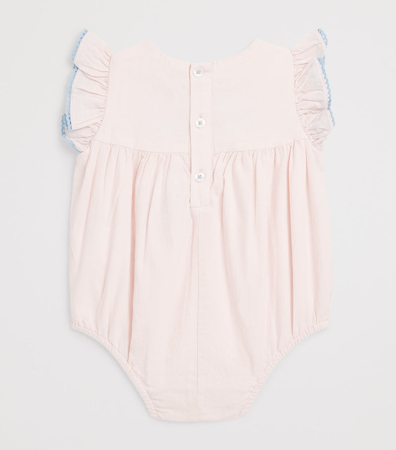 Louise Misha embroidered Nusha baby bodysuit 3-24 months, UK version
