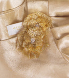 Mama Luma Metallic Floral-Embellished dress for ages 3-12 years, imported from the UK