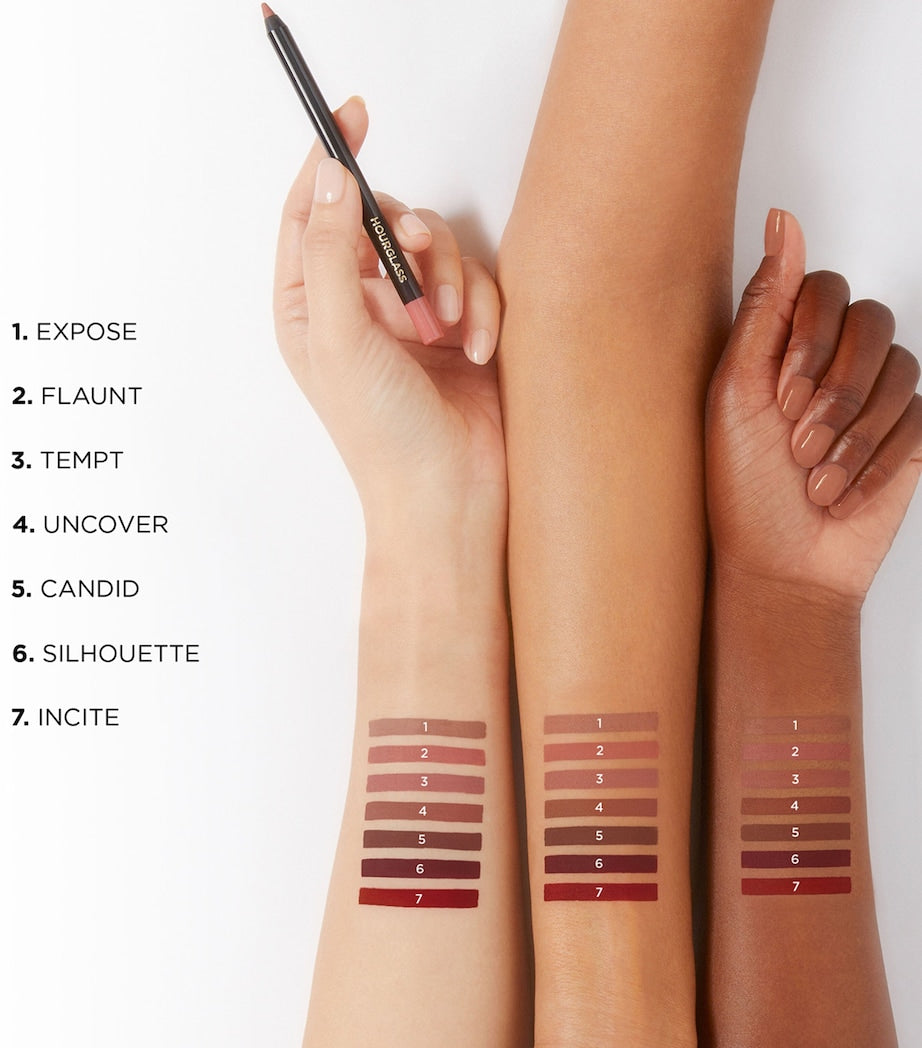 Hourglass Shape and Sculpt lip liner, UK version