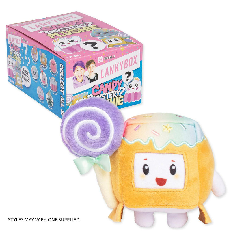 Lankybox Mini Mystery Plushie Soft Toy, UK version