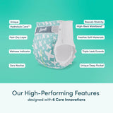 Rascals Premium Nappies Size 3 44 Pack, imported from the UK