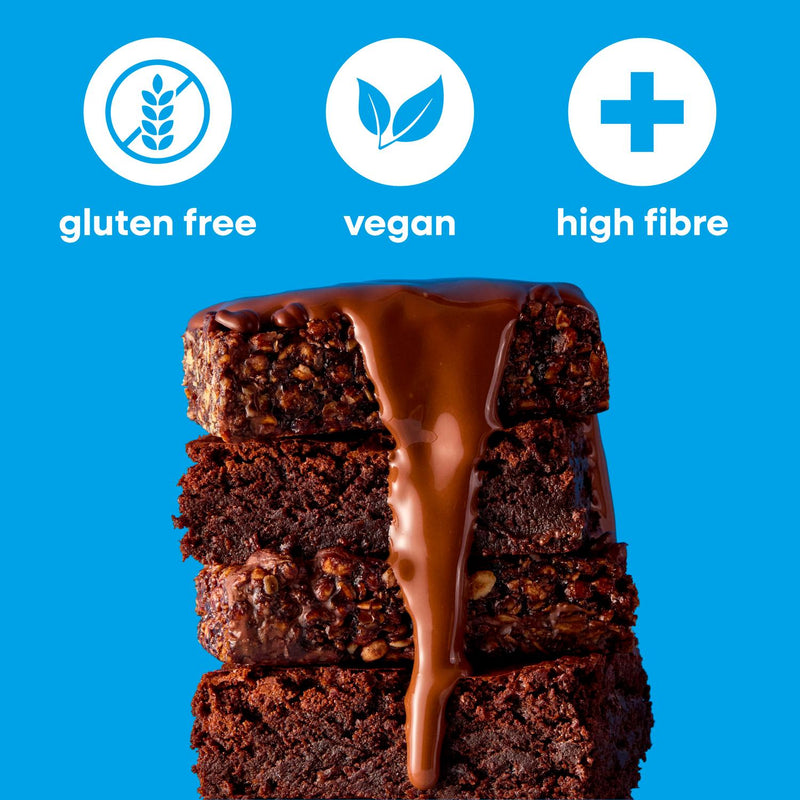 Tribe Protein & Focus chocolate brownie bar 60g (British brand)