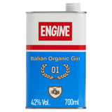 Engine organic Italian gin 70cl - British product