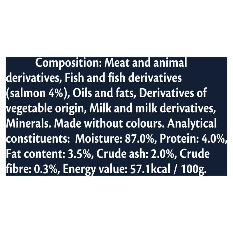Felix Salmon Cat Treats Liquid 4x10g - British product