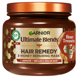 Garnier Ultimate Blends Honey Treasures Hair Mask 340ml, UK version