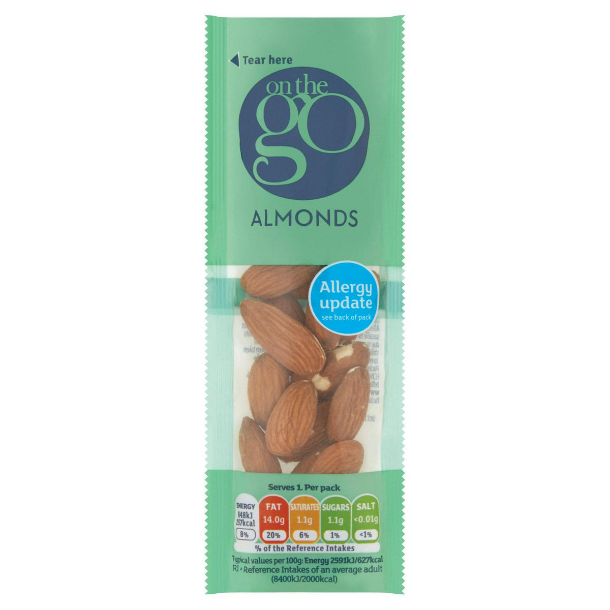 Almonds 25g Portable Snack