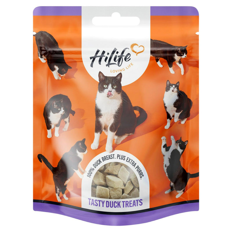 HiLife freeze-dried Duck Breast Cat Treats 10g, UK version