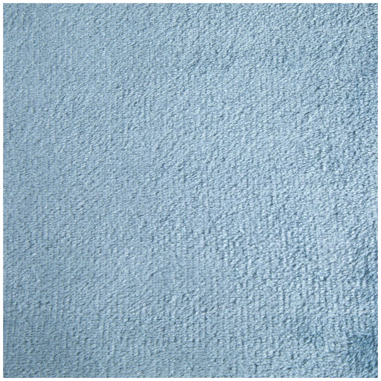 Sainsbury's Home Rustic Blue fleece throw 125 x 150cm (British brand)