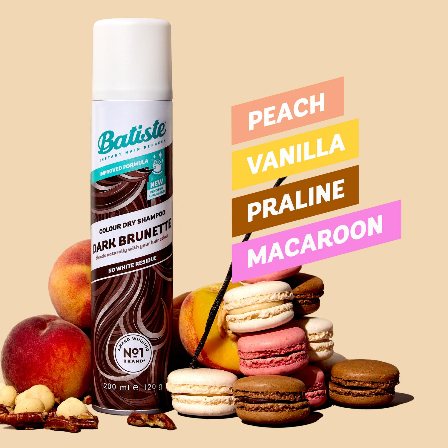 Batiste Dark Hair Colour Dry Shampoo 350ml - British product