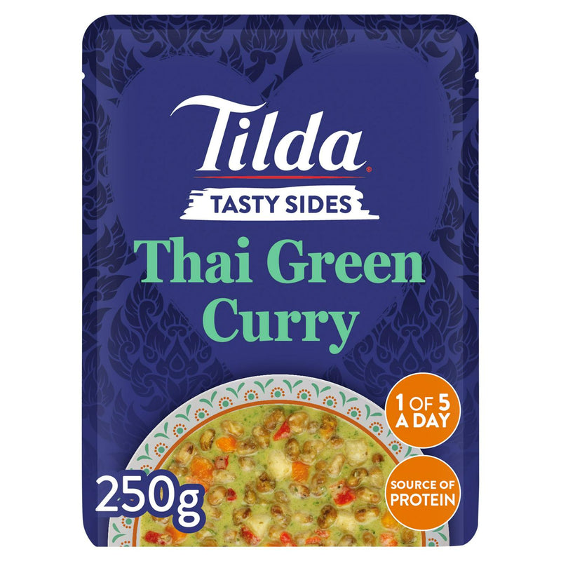 Thai Green Curry with Mung Beans, Red Pepper and Carrots 250g