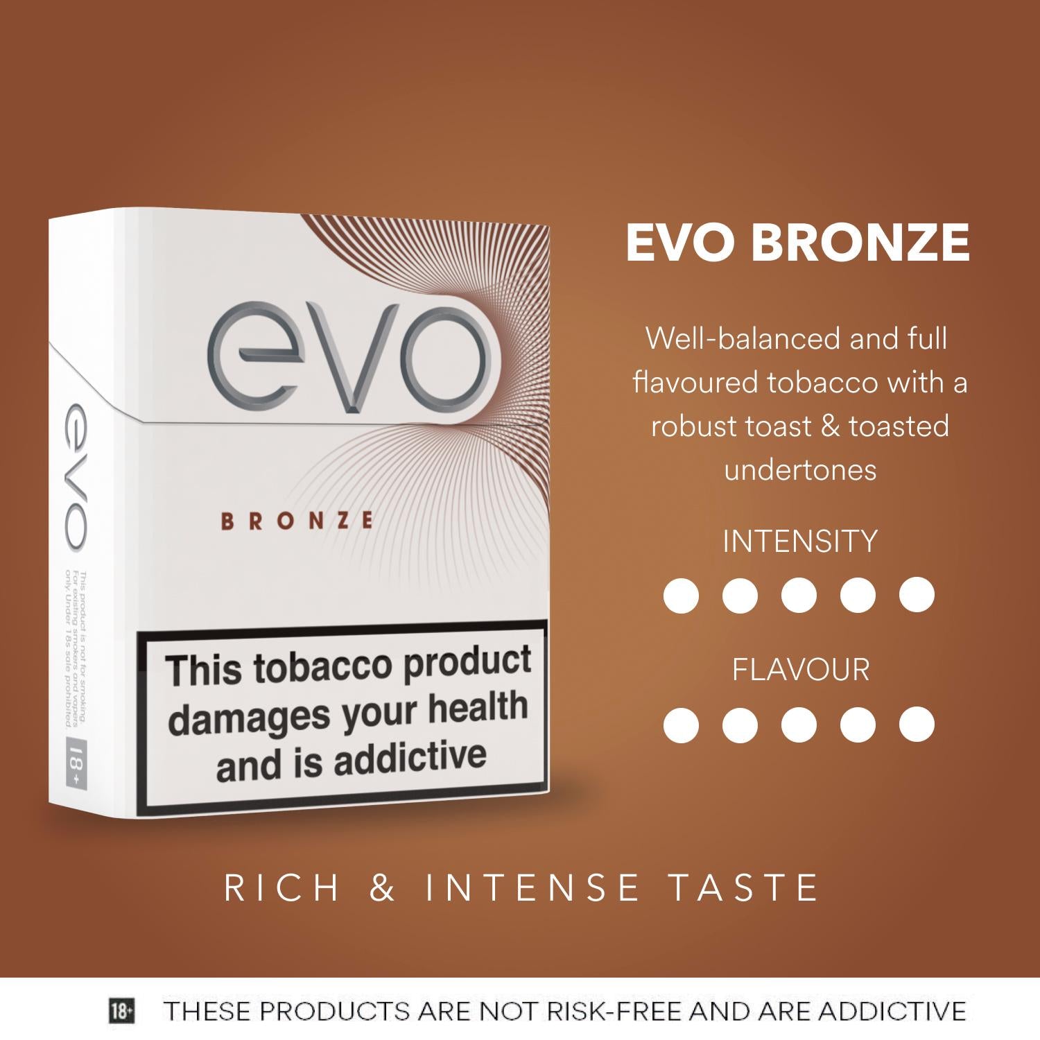 Premium Heated Tobacco Sticks, Pack of 20