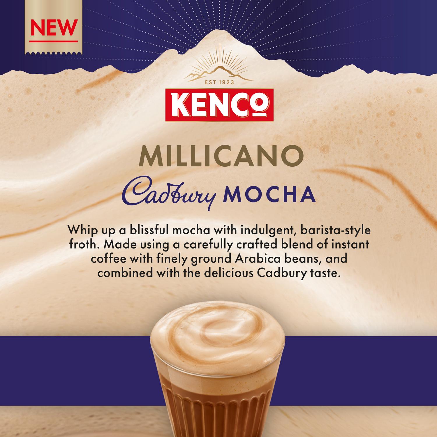 Kenco Mocha Instant Coffee Cadbury 250g, imported from the UK