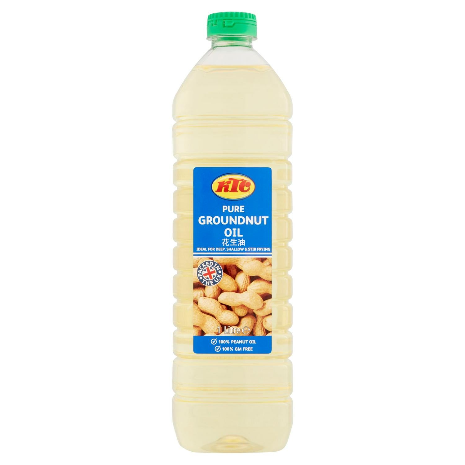 KTC pure groundnut cooking oil 1L, imported from the UK