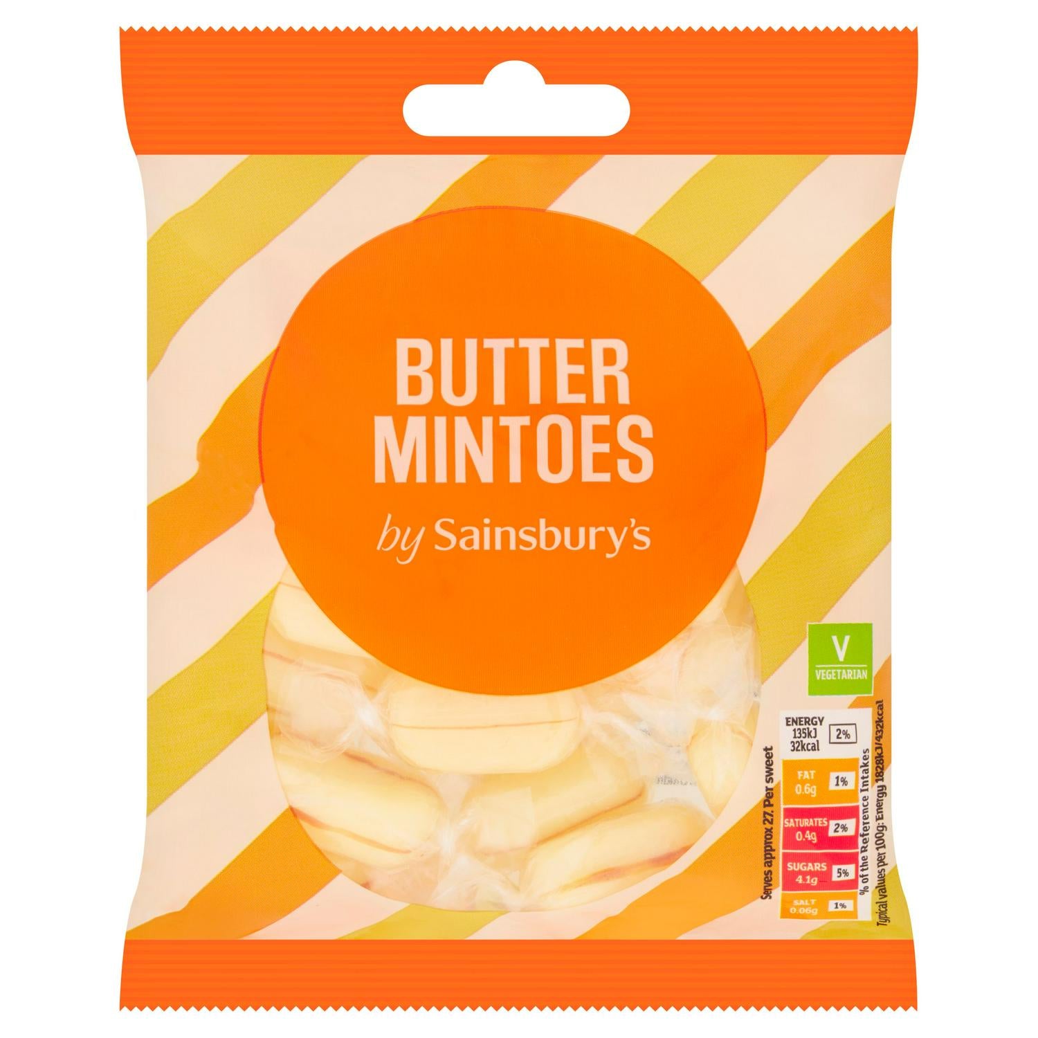 Sainsbury's Butter Mintoes 200g butter mint sweets - British product