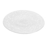 Habitat White Confetti Glass Candle Plate D24cm, UK version