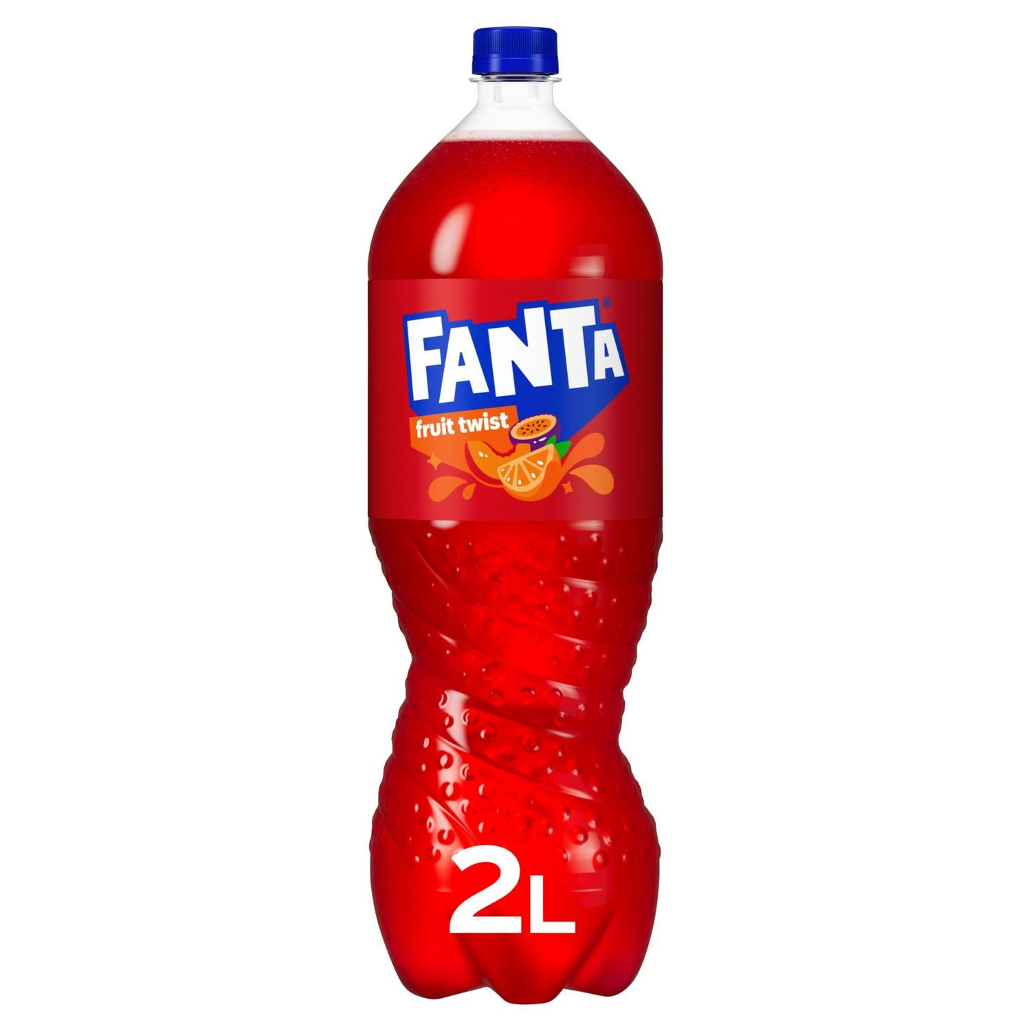 Fanta Fruit Twist Sparkling Mixed Fruit Drink 2L - British product