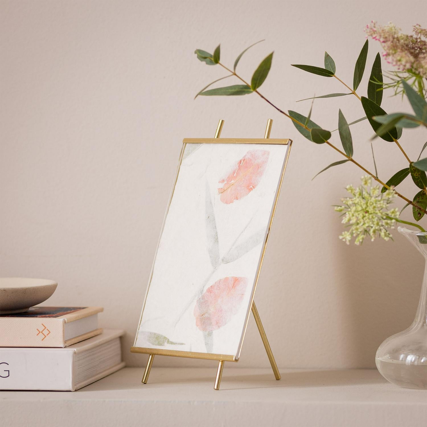 Habitat Easel Photo Frame Gold 18x10cm, UK version