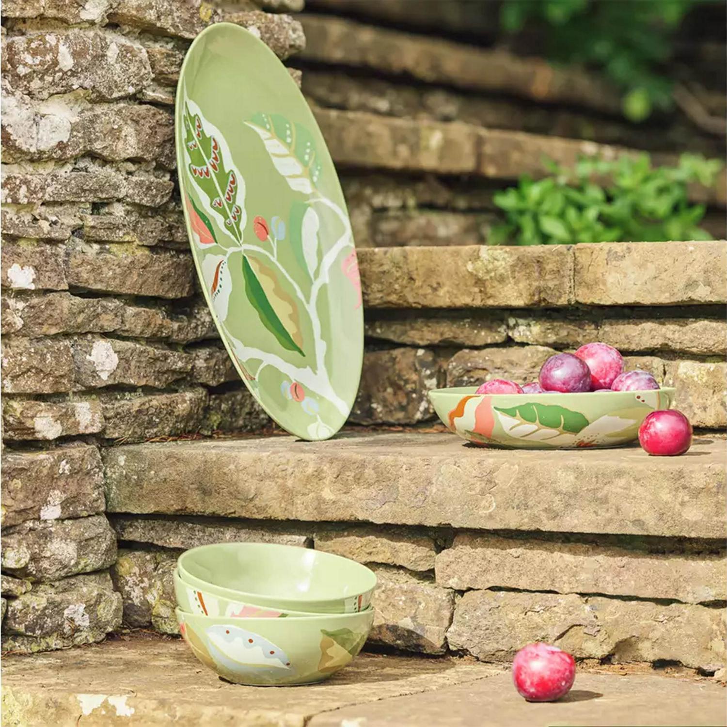 Habitat x Sanderson & National Trust Berries pasta bowl 950ml, UK version