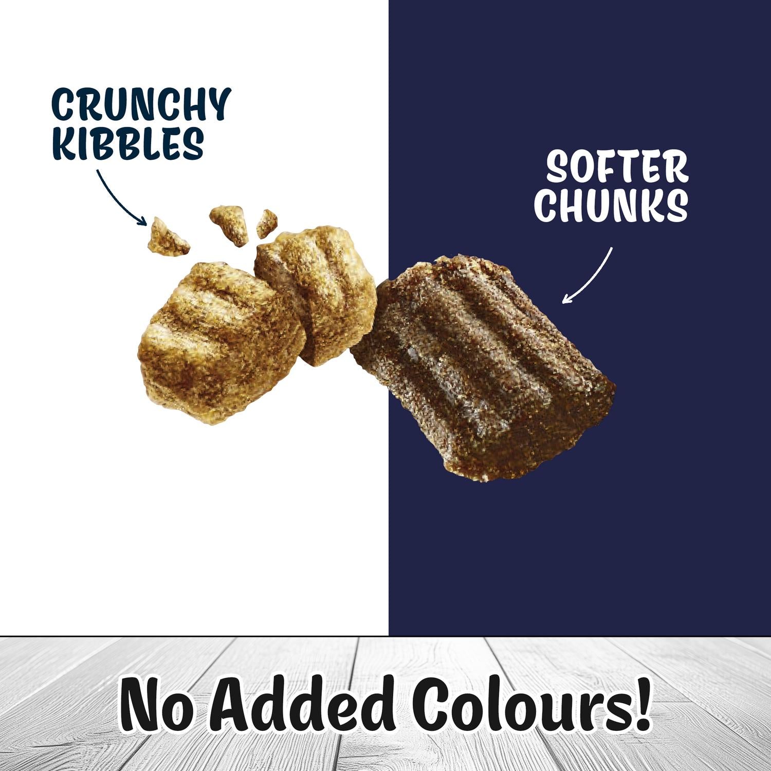 Felix Doubly Delicious Beef Chicken & Vegetables Dry Cat Food 750g
