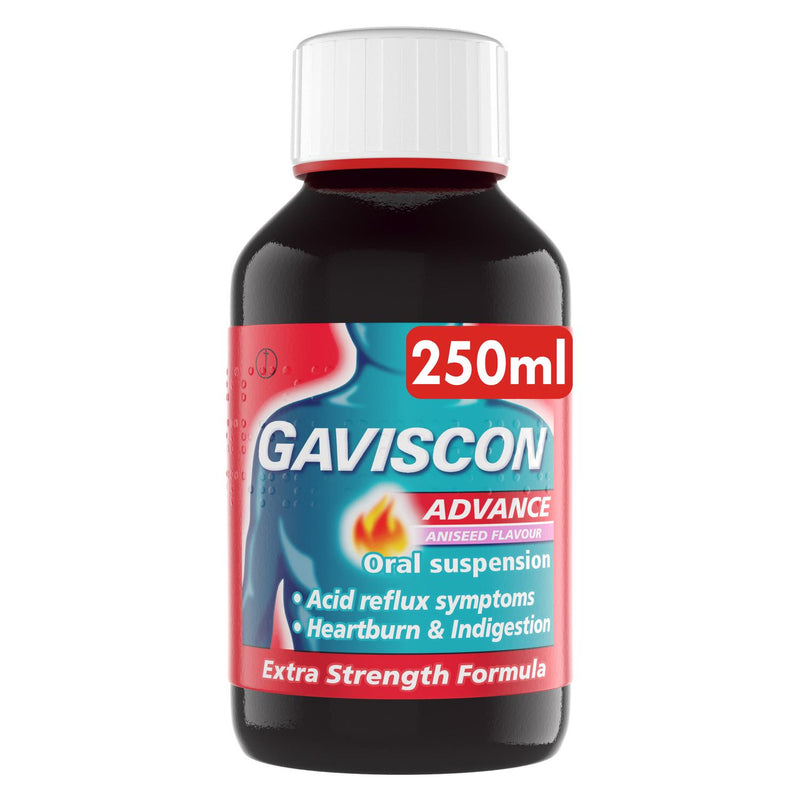 Gaviscon Heartburn & Indigestion Liquid Aniseed 250ml