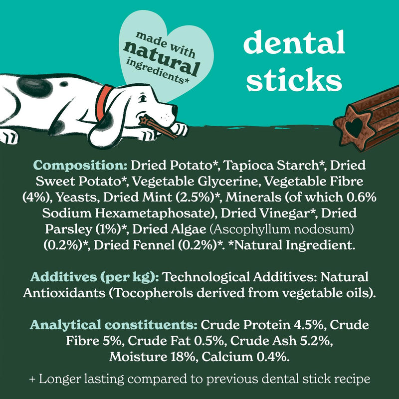Forthglade dental sticks x5 pack 170g - British product