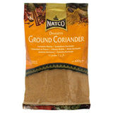 Natco ground coriander spice 400g bag, imported from the UK