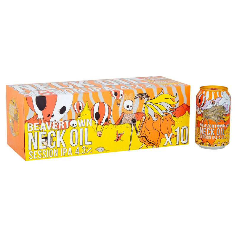Beavertown Neck Oil Session IPA Multipack 10 x 330ml - British product