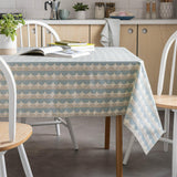 Habitat Block Print Wipe Clean Table Cloth