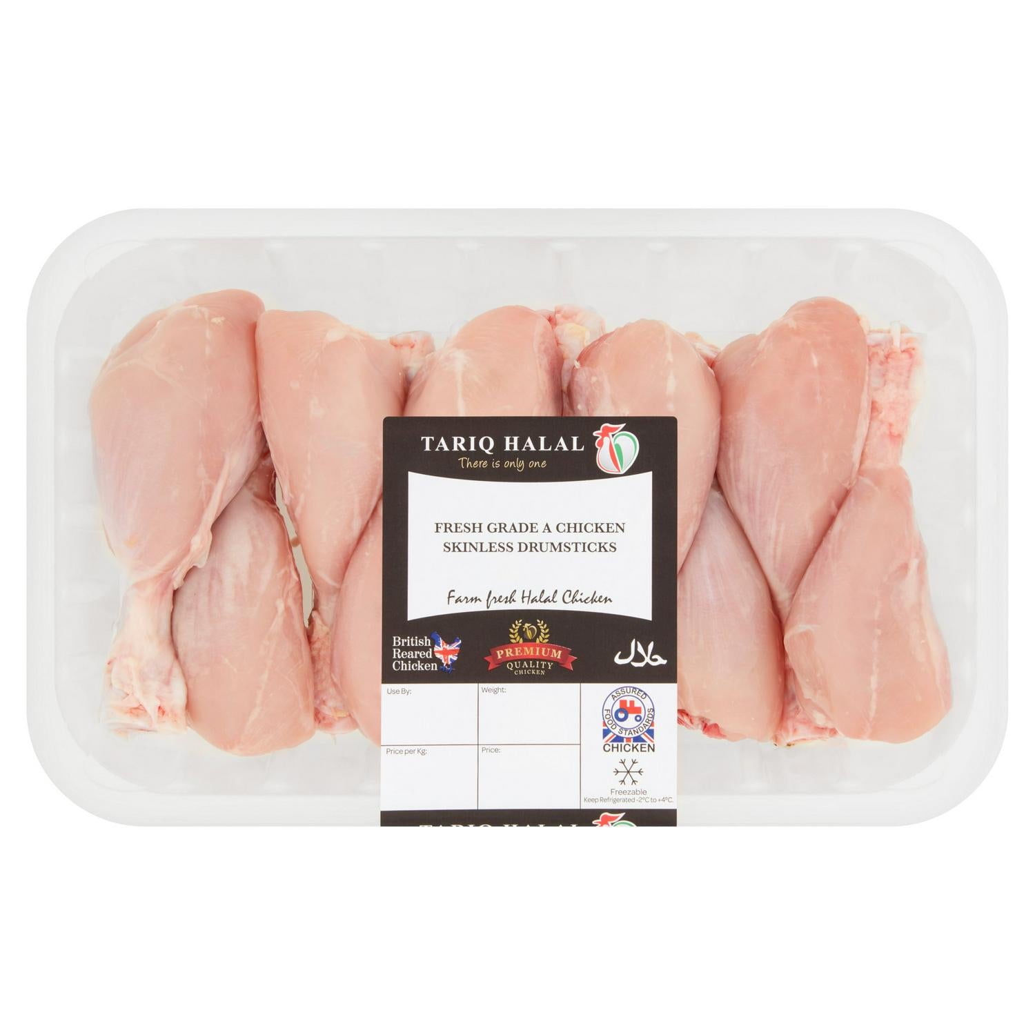 Tariq skinless chicken drumsticks 1kg (British brand)