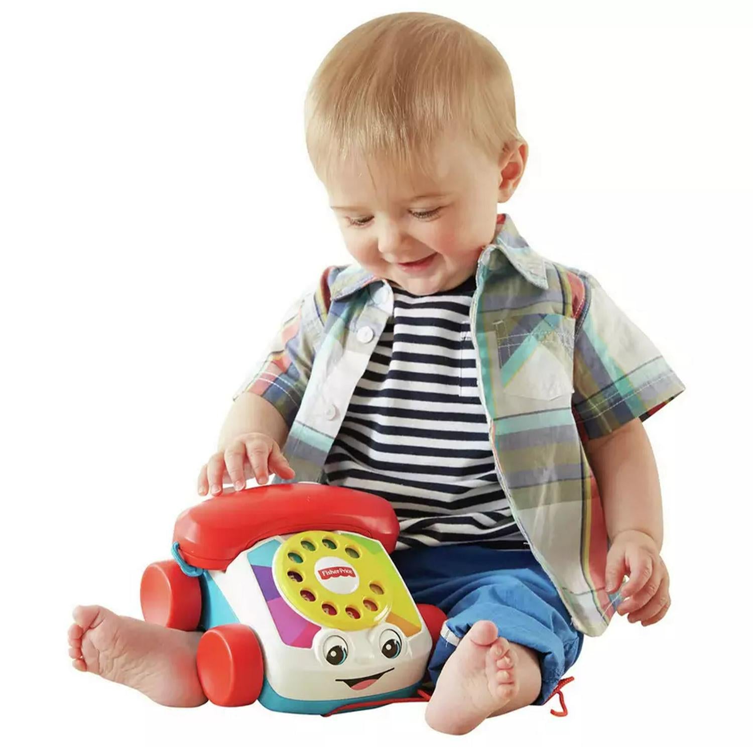 Fisher-Price Chatter Telephone pull-along toy - British product