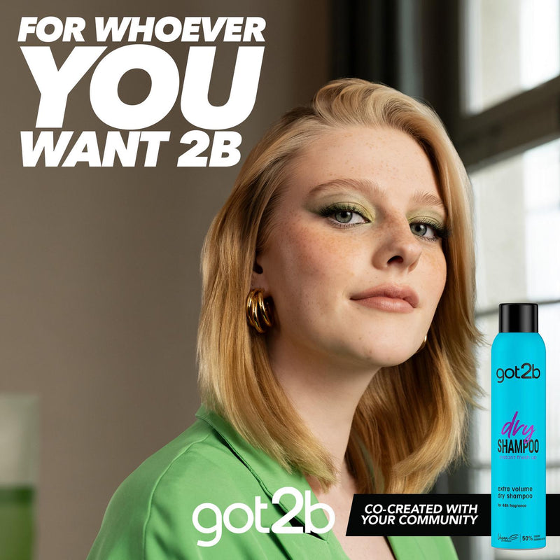 got2b dry shampoo extra volume 200ml, UK version