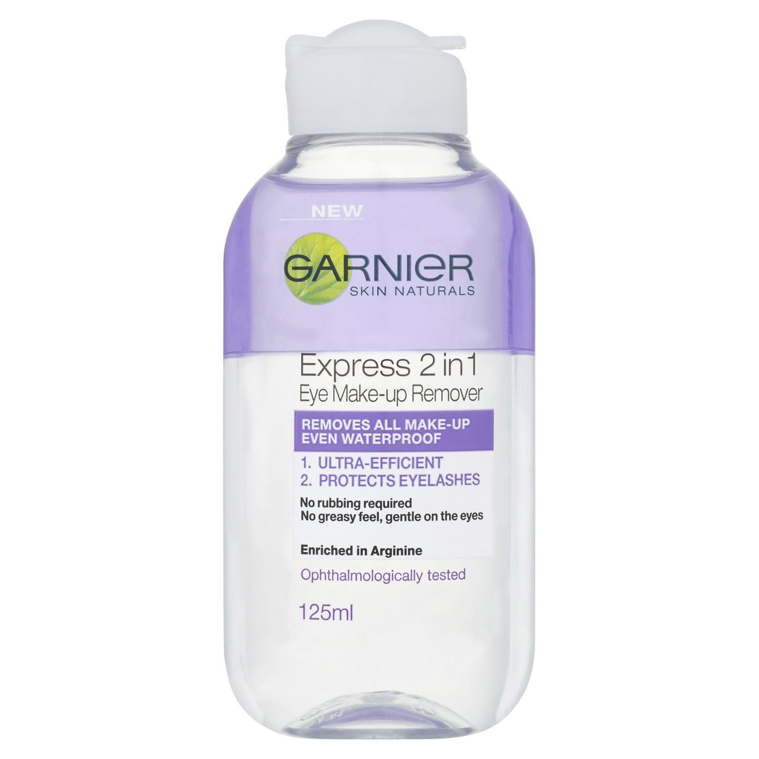 Garnier 2 In 1 Eye Make Up Remover 125ml, UK version